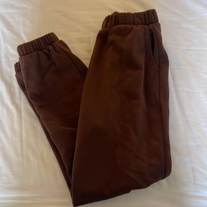 Brown Zara Joggers